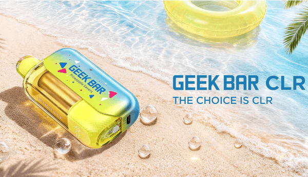Geek Bar CLR 50,000 Puffs Disposable Vape device with premium design
