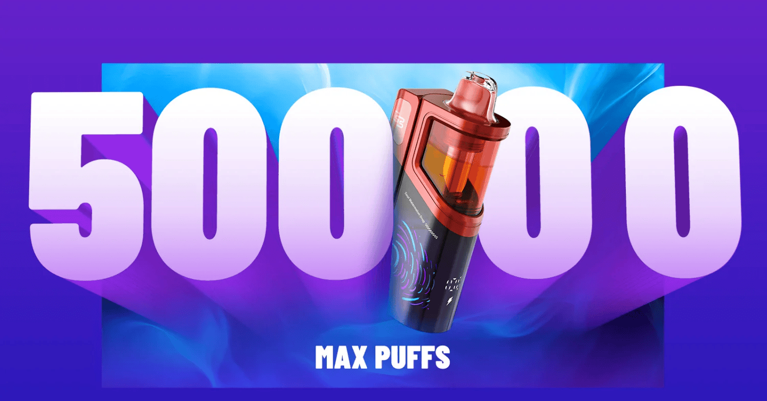 Geek Bar Clio Platinum 50,000 Puffs Full Kit disposable vape device