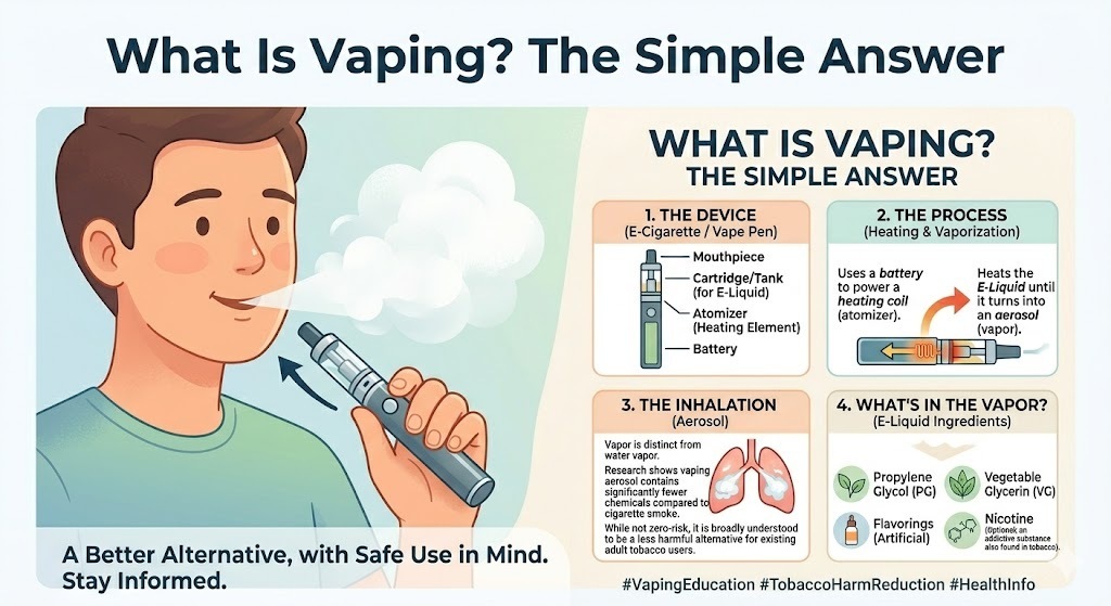 What Is Vaping? The Simple Answer