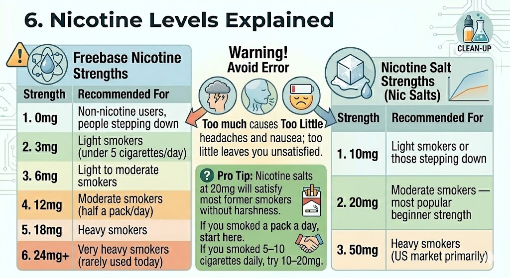 Nicotine Levels Explained