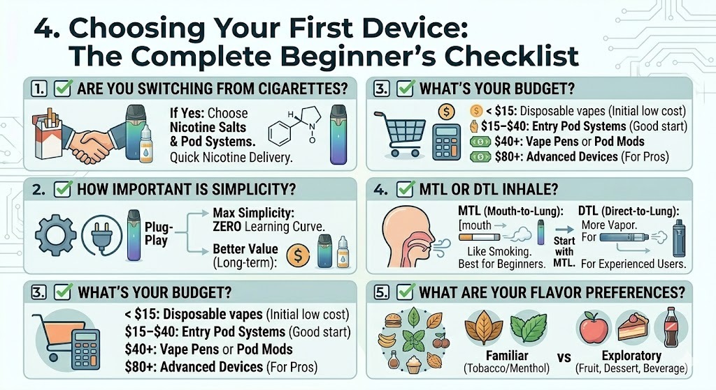 Choosing Your First Device: The Complete Beginner's Checklist